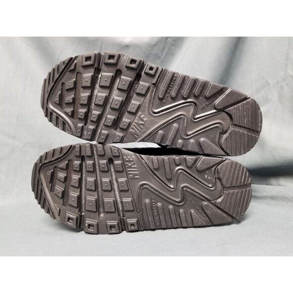 Nike Air Max 90 LTR (PS) Sneakers Leather Triple Black Size 13.5c NEW NO BOX! - Picture 11 of 11